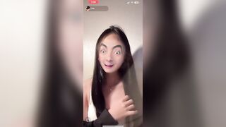 오늘자 틱톡라이브 꼭까 리액션 korean bj