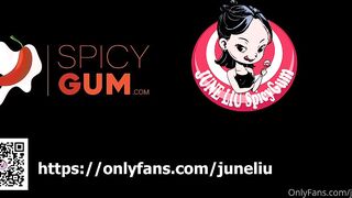 June Liu SpicyGum With DJ Sakura Asian Leak