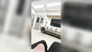스릴딸 (지하철에서 딸치기) ipcam (9)