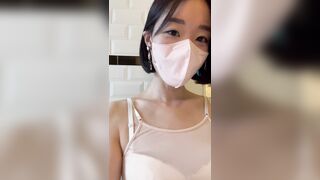 밑 뚫린 갈라팬티 입고 룩북하는 블린이