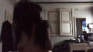 개인적 신음소리 좋은 뒷치기