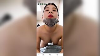 귀여운 제복녀 자위&방송 (1)