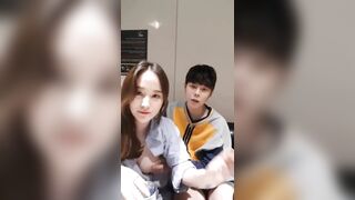 재야 실제친구 핑두에 존예녀 굿