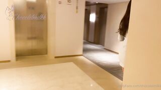 Chocoletmilkk 호텔룸으로 초대남만나러 가는 김초코