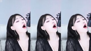 효카 딥쓰롯 리액 + 지리는 허벅지 korean bj 1