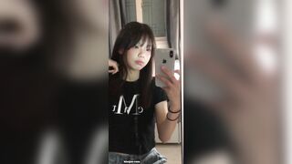 셀카로 핑두 가슴찍는 풋풋한 친구 (1)