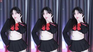 도라미 밑슴 옆슴 의상 리액션 korean bj (1)
