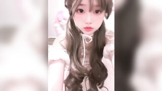 귀여운 로리타 소녀