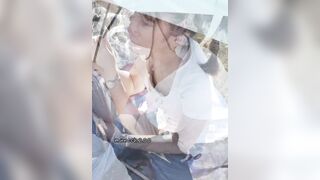【再販】munech200 日傘さの隙間から見えるおっぱい ipcam