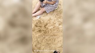【高抄拍胸】海边露天 近距离怼奶拍小葡萄(12) [某房原版]50V ipcam 2