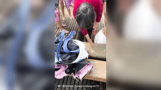 【高抄拍胸】海边露天 近距离怼奶拍小葡萄(9) [某房原版]50V ipcam 2