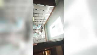 第71話～家庭内入浴クラブ盗撮～巨乳女子校生の入浴と着替え～覗き見を楽しむ～9V ipcam 1 (7)