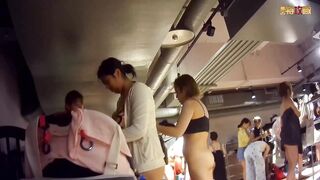続編　開脚したままでカメラ前にせまって来る絶景【神降臨 Vol.083】, 夏海に行く可愛い子達の全身に迫る着替え風景【幻 プール編 No.056】 ipcam 6 (1)