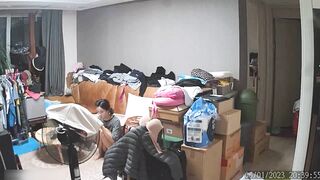 韩国家庭摄像头济州航空空姐的日常生活。 这么漂亮的女人是给上层社会的男人享用的(有一部是没声音的) ipcam 1