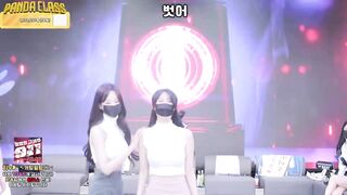 パンダクラスの裸ダンスコレクションダブルガールズマルチアングルホットダンス27V korean bj 3 (6)