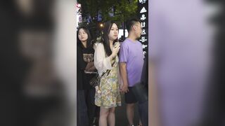 (BC-AA-414)超短吊带裙美女喝多了..光脚走路被抄底条纹白内[某房原版] ipcam 3 (6)