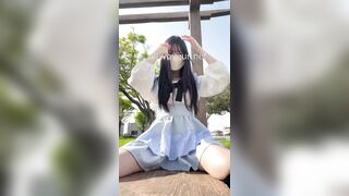 地下アイドルが着てるような超絶ミニスカートでぱんちら撮ったよ ipcam