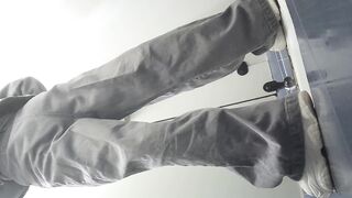 【お風呂ショット】極上メガネ女子がお尻を上げてクリトリスを擦ってオナニー！ 13V ipcam (1)