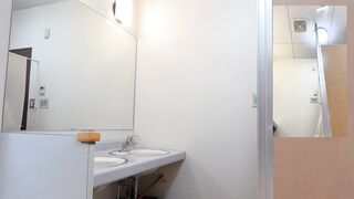 【テニス合宿】つるプニおま〇こ丸出しお着替え！超きれーな筋マンちゃん ipcam