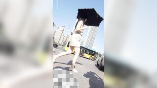 『D D』-111-性感精致上班族，皮肤白得发光，米色窄内 ipcam