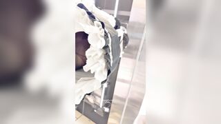 【KFC】洛丽塔学妹逛街..途中还换了一套JK制服..黑丝都烂了[某房原版] ipcam