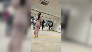 尻観察021「衝撃！下ケツが見えてる美人女性」 ipcam (5)