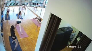 ❤️[ひび割れたカメラ]❤️ダンススタジオの女の子たちは、さまざまなダンスを練習し、着替えます ipcam 2 (6)