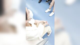 珍しいノーパンシリーズ❤️ノーパン露出外陰部+真空透明下着+セクシー下着+中空下着+Tバック下着+露出した胸などセクシーな外陰部と陰毛 ipcam 2 (32)