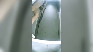 黒ストッキングとハイヒールを履いた美女たちの【酒場トイレ盗撮シリーズ】第3弾を独占公開 ipcam (7)