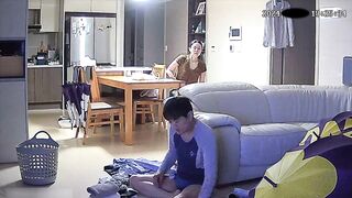 【カメラハッキング】美しい母娘のヌードを晒す（２） korean porn ipcam