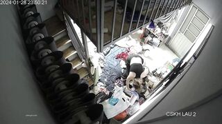家族や寮からライブ配信された衣装替え動画の厳選コレクション ipcam 1 (9)