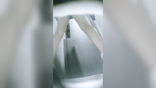✅オンライン初公開：【酒場トイレ盗撮シリーズ】黒ストッキングとハイヒール美女が勢揃い（第9回） toilet 09 (5)