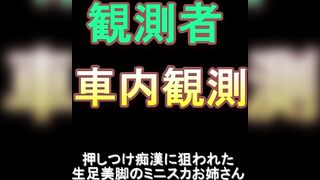 透き通るような色白ミニスカ女子大生 voyeur jp 1 (4)
