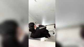 【極上トイレ盗撮】最強イケメンダンス部員と女子大生の極上優しさを公開 - エピソード15 toilet