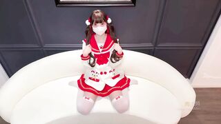 新年JK性愛祝福緊握雙馬尾後入 琳琳學妹 - china