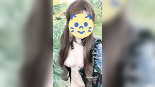 一流インフルエンサーの[Zhansi0106]が、屋外でのヌードダンスパフォーマンスを特集したカスタムTwitterアカウントを制作しました china (7)