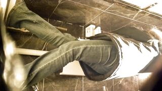 オンライン限定プレ​ミア：【パノラマバートイレショット】黒ストッキングとハイヒールを履いた様々な美女が登場。10 toilet (4)