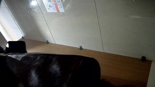 Black Silk Goddess Vomiting and Changing 1-3 toilet 1 03