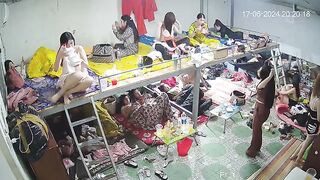 最新ハック流出：ウェブカメラ盗撮映像 ❤️ 多角度からの覗き見 — 寮で着替えるクラブホステスたちを隠し撮り（美女たちの競演） ipcam 3 20