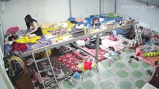 最新ハック流出：ウェブカメラ盗撮映像 ❤️ 多角度からの覗き見 — 寮で着替えるクラブホステスたちを隠し撮り（美女たちの競演） ipcam 3 21
