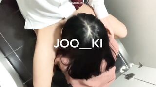 공중 화장실만 보면 발정나는 JOO__KI korean porn