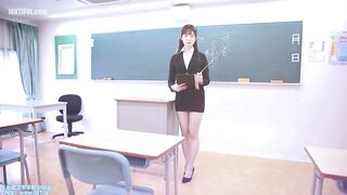 WAAA-479 A sweet and sadistic temptation with tall, slender, beautiful legs! A perverted female teacher teases and teases a masochistic dick Reducing Mosaic JAV