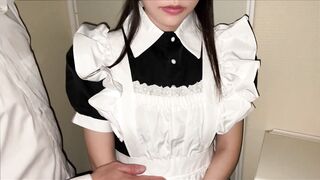 【前編】S県M市地方ホテル内喫茶店／清楚美巨乳美少女はドMで超敏感体質／即ハメ＆中出し＜Pcolle限定購入者特典付き＞ jvip 01-150426