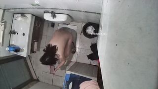 神の視点：パノラマ隠し撮り映像――ナイトクラブのホステ神の視点：パノラマ隠し撮り映像――ナイトクラブのホステス、入浴と着替え、桃色の乳首を露 toilet 03-170426
