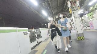 満員電車○○物風逆さ撮り1 jvip