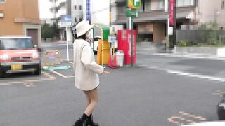 168㎝JDさん車内フェラ顔出編 jvip
