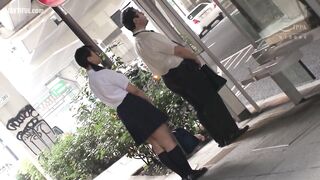 NHDTB-333 Busty schoolgirl gets wet on the bus Reducing Mosaic JAV