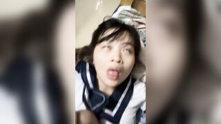 Appleのオリジナルカメラが流出❤️ 南京航空航天大学の純粋無垢な女子高生、劉希然さんと彼氏のわいせつな自撮り動画、高画質・透かしなしのオリ china 01-250426