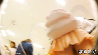 ヒラミニ美少女ちゃんの白パンツを拝見(No.7) voyeur jp 160526