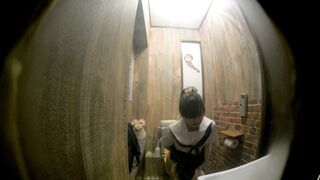 【盗撮 店内トイレ】07 〇JK・女子校生・放尿・放屁 voyeur jp 160526